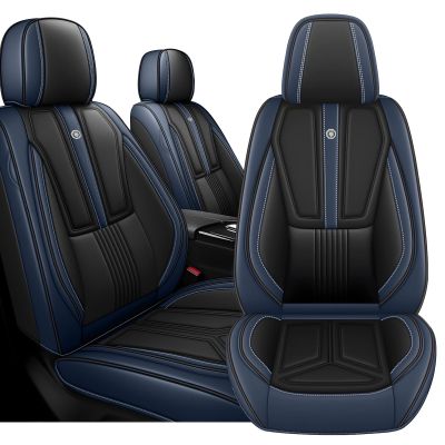 Arazi Front Car Seat Covers for Hyundai Elantra 2002-2026,Black&Blue