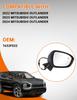 CHELANGHU Right Passenger Side Mirror for 2022 2023 2024 Mitsubishi Outlander Side Door Mirror, Power Adjust Fold, Blind Spot Monitoring, Heated, Turn Signal, Paintable 9+1 Pins with Camera, 7632F022 view 2