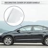 RATCHROLL Front Right Door Handle Lock Cylinder Cover for Volkswagen Sagitta 2019 2020 2021 ABS White 1 Pcs view 2