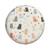 Cute Cartoon Cats Spare Tire Cover Wheel Protectors for Rv Camper Travel Trailer SUV Truck 14 Inch view 2