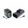 1 set 4-pin 1-967640-1 8E0 971 934 968399-1 LPG Converter Automotive Wiring Harness Automotive Rearview Camera with Terminal Connector(1 Set male) view 3