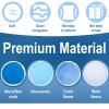 20PCS Car Orbital Buffer Polisher Pad Bonnet Set, 5-6 Inch Polishing Buffing Pads Bonnet Buffing Pad Cover, Microfiber Buffer Pads, Polisher Pads, Car Accessories for Polishing, Waxing and Cleaning view 3