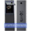 Electric Vehicle Charger Pedestal Stand, with Password Lock, Freestanding Electric Car Charging Stations Stand Accessory, Floor Mounted, All Weather, Electric Vehicle Pile view 3