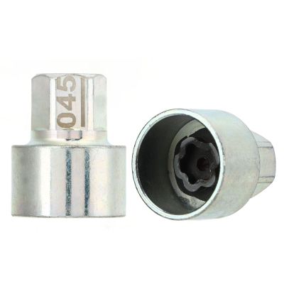 Shkalacar Wheel Anti Theft Screw Nut Remover Replacement Key, Metal Lugnut Socket Tool for 1 3 5 6 7Series X1 X2 X3 X4 X5 X6 Z4, High Strength, Sturdy, Rustproof Material (045)