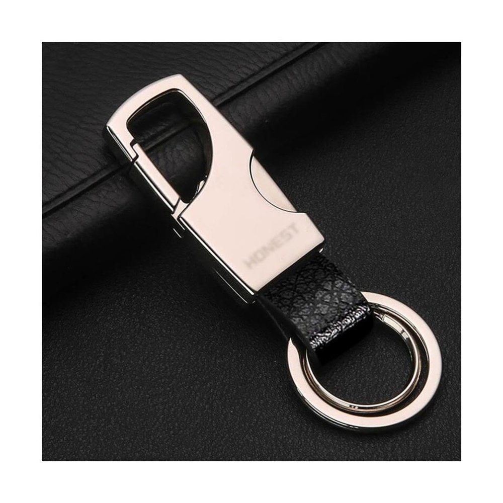 BMXCY Exquisite Wall-Mounted Key Chain zinc Alloy Key Chain Pendant Men's Waist Hanging car Key Ring Portable Key Pendant Simple Practical