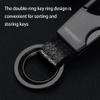 BMXCY Exquisite Wall-Mounted Key Chain zinc Alloy Key Chain Pendant Men's Waist Hanging car Key Ring Portable Key Pendant Simple Practical view 4