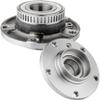 KAGWFEA 2pcs Wheel Hub and Bearing Assembly Front Side Steel with ABS Sensor for BMW 4.72In-Bolt Circle Diameter 713125 BR930349,Free return view 1