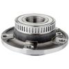 KAGWFEA 2pcs Wheel Hub and Bearing Assembly Front Side Steel with ABS Sensor for BMW 4.72In-Bolt Circle Diameter 713125 BR930349,Free return view 4