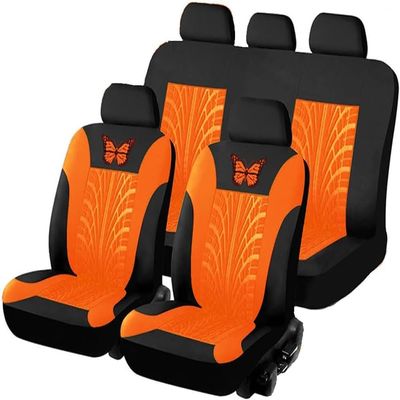 WQHDG Car Seat Covers Full Set for Jetta MK6 2012-2017