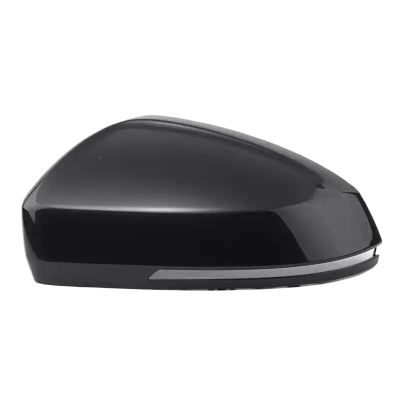 Compatible for Volkswagen VW Tiguan L Tharu Jetta VS5 2019 2020 2021 2022 2023 Rearview Mirror Cover Reverse Side Mirrors Housing Shell(Black-L)