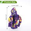 HOPESPANNER Universal 16x11.5cm/6.3"x4.53" Gear Shift Knob Cover Decoration Stick Shifting Handle Protector Polyester 1 Pc Hoodie Style Purple Yellow Pink view 4