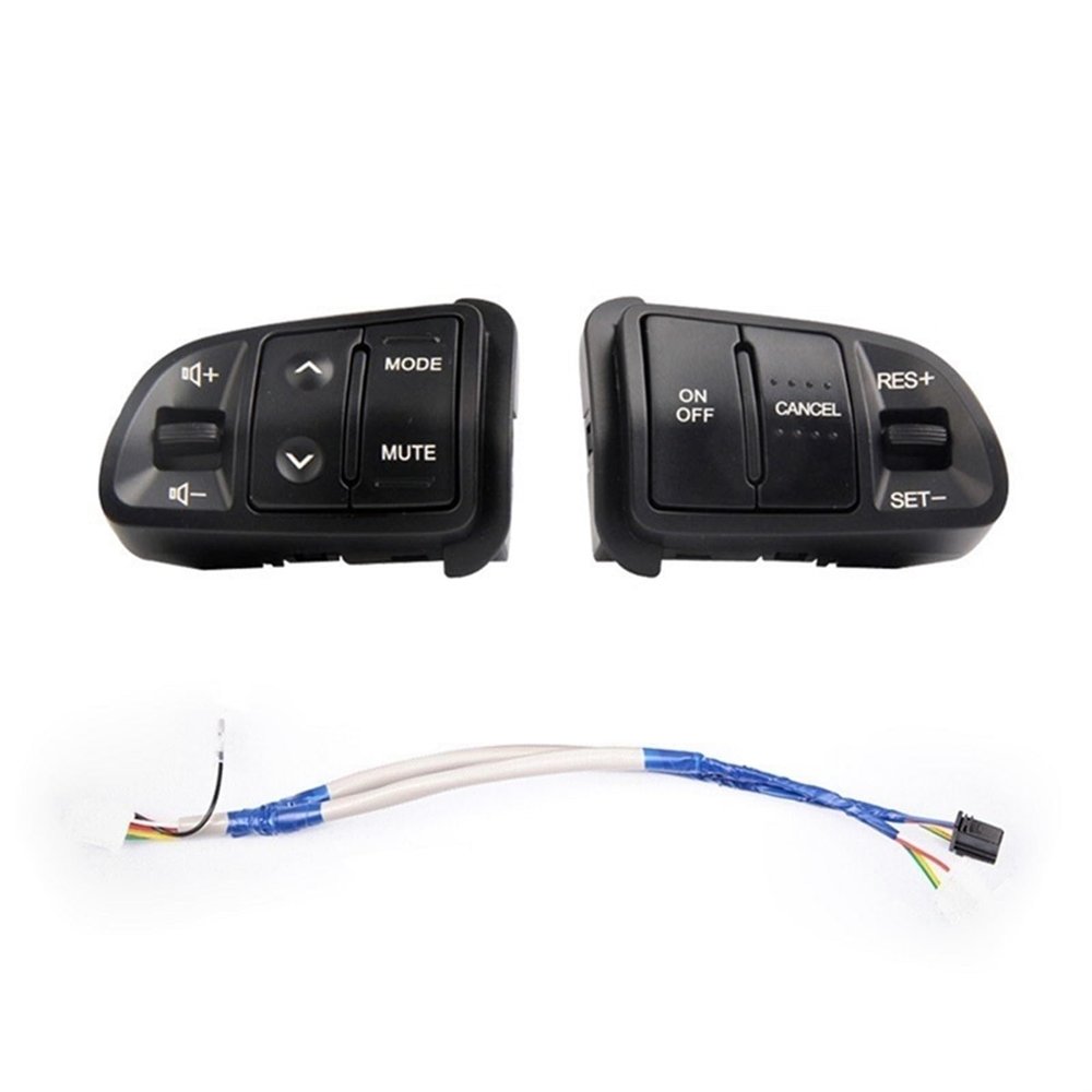 Car Multi-Function Steering Wheel Control Switch Steering Wheel Button/Fit for KIA Sportage Steering Wheel Audio Channel and Constant Speed Cruise Control Button