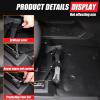 YinanIutos Car Under Seat Flashlight Storage Bracket Compatible with Hummer EV 2024 2025 Aluminium Alloy Underseat Flashlight Holder Bracket Strong Durable Flashlight Holder Bracket Accessories view 2