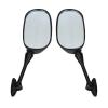 EXEUKURUC Rearview Mirrors for CBR600RR 2003 2004 2005 2006 2007 for CBR1000RR 2004 2005 2006 2007 Motorcycle Side Rearview Mirrors Motorcycle Rear View Mirrors Handlebar Bar End Mirrors view 2