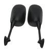 EXEUKURUC Rearview Mirrors for CBR600RR 2003 2004 2005 2006 2007 for CBR1000RR 2004 2005 2006 2007 Motorcycle Side Rearview Mirrors Motorcycle Rear View Mirrors Handlebar Bar End Mirrors view 4