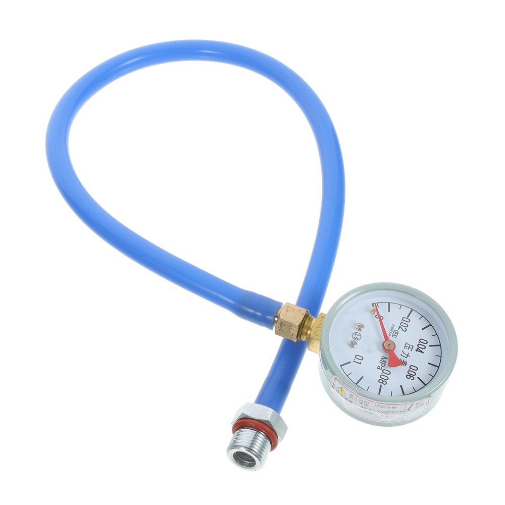 GARVALON Exhaust Back Pressure Detection Gauge Kit Practical Automotive Pressure Tester for Catalytic Clogging Detection Lightweight and Accurate Exhaust Plug Detector