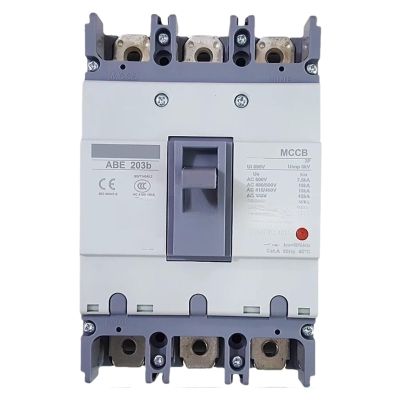 CHBMSS ABE203b Molded case Circuit Breaker ABE-203B Air switches 3P 100A 125A 150A 175A 200A 225A MCCB(ABE 203b 100A)