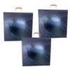 1/2/3/4 Pack Outrigger Pad with Handle for Rv Jacks - 30 40 50 60 70cm Width High Density Heavy Duty Outrigger Jack Pads - Prevents Sinking Crane Trailer Stabilizer Pads(3 Pack,23.6x23.6x2in view 1