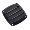 Boat Louvered Flush Plastic Thru Vent Easy Installation Optimal Airflow RV Marine (Black) view 1