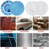 Polishing Bonnet Buffer Pad Microfiber Bonnet Car Polisher Pad Woollen Waxing Pad for Car Paint Care 5-6 Inch for Orbital Sander view 4