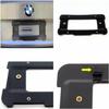 Rear License Plate Mount Frame Tag Bracket for BMW ActiveHybrid 20122016Holder Set with (x4) Bolts & (x2) Screws Relocator Adapter Bumper Tailgate Trunk Lid Mounting Kit, Plate Holders Premium Car view 4