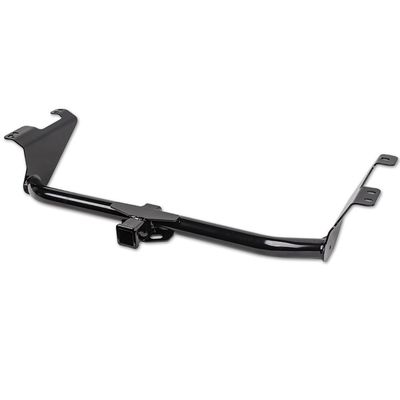 Class 3 III Black 2" Receiver Tube Rear Bumper Trailer Tow Hitch Towing Mount Compatible with 2017-2026 Chrysler Pacifica / 2020-2026 Voyager / 2024-2026 Grand Caravan