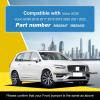 Goholy Car Front Bumper Headlight Washer Cover Compatible with Volvo XC90 2016-2022 Headlight Washer Nozzles Cover 39825447 39825430 Water Spray Cover Crystal White Left Driver Side view 2