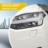 Goholy Car Front Bumper Headlight Washer Cover Compatible with Volvo XC90 2016-2022 Headlight Washer Nozzles Cover 39825447 39825430 Water Spray Cover Crystal White Left Driver Side view 4