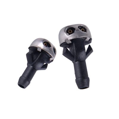 Easy Installation Windshield Washer Nozzles 2pcs for Mercedes-Benz R107 W114 W115 Perfect Fit for Front Windshield