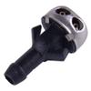 Easy Installation Windshield Washer Nozzles 2pcs for Mercedes-Benz R107 W114 W115 Perfect Fit for Front Windshield view 3
