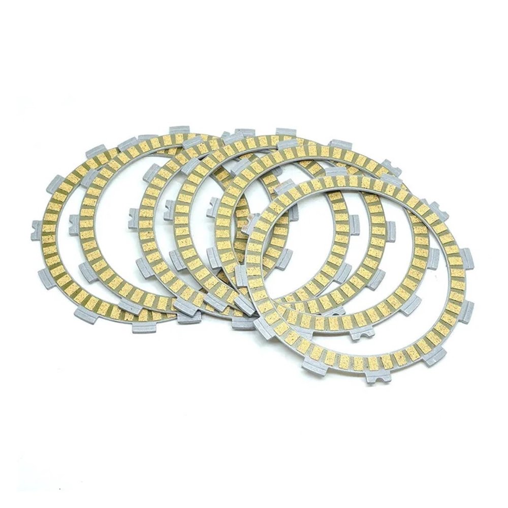 DGTYBHR Compatible with Suzuki GSX250FX GSX250FXT Compatible with Kawasaki BJ250 Estrella Custom/RS ZR250 Balius II Clutch Friction Disc Plates Set Kit 5P