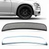 HECASA LED Side Marker Lights Compatible with 2015-2023 Chrysler 300 Replacement for CH2551136 CH2550136 Bumper Signal Parking Lamps Left & Right 2Pcs Smoke Lens Front White LED view 1