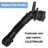 Panwarmoll 11127584128 Crankcase Vent Hose Fit for BMW 135i 335i 535i 640i X1 X3 X4 X5 X6 2011 2012 2013 2014 2015 2016 2017 N55 Crankcase Vent Hose PCV view 3