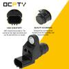 Camshaft Position Sensor 37510-PNB-003 PC610 Engine Camshaft Sensor for Honda for Accord Civic CR-V Element Fit 2002-2012 2.4L 2.0L 1.5L 1.3L for Acura RSX TSX view 3