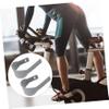 GOOHOCHY Exercise Bike Pedal Straps Set Portable Replacement Straps Bike Pedal Straps for Exercise Random Color view 2