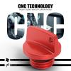 NICECNC Oil Filler Plug Cap M20 Red Compatible with Honda CBR600RR 2013-2016,CNC-machined,Billet 6061 Aluminum,See Fitment view 4