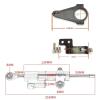 Motorcycle Steering Damper for Inxing V7 V5 Universal Motorcycle Spare Parts Stability Safety Scooters Steering Damper Electric Scooter Steering Damper(V7 D) view 4