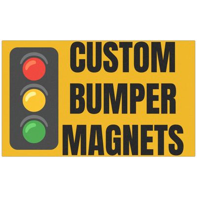 xzdesign Custom Car Magnets - Personalized Magnet Decals for Businesses (7.5'' 4.5'')
