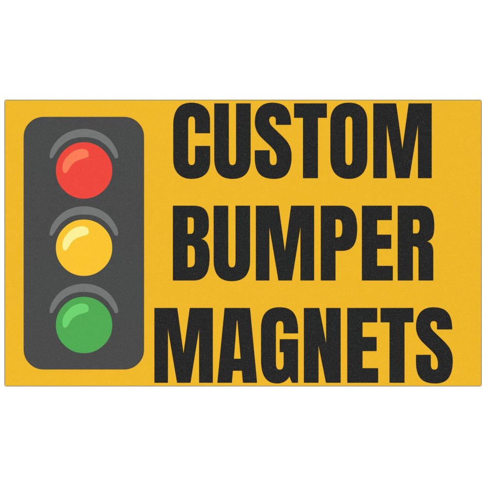 xzdesign Custom Car Magnets - Personalized Magnet Decals for Businesses (7.5'' 4.5'')