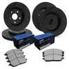 R1 Concepts Front and Rear Brake Kit Fits 2016-2020 Cadillac CT6 view 1