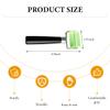Wevdn 1 PCS Sound Deadening Car Seam Roller, Silicone Car Sound Deadening Application Wheel Roller, Seam Roller Equipped Smooth Handle for Heat Insulation Mat Wallpaper Application (Large Green-1PCS) view 2