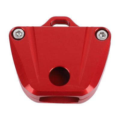 Motorcycle Key Cover Case CNC Aluminum Alloy Motorcycle Keychains Case Fob Cover Replacement for F800R G310R C650GT F700GS F800GS (Red)