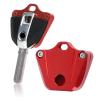 Motorcycle Key Cover Case CNC Aluminum Alloy Motorcycle Keychains Case Fob Cover Replacement for F800R G310R C650GT F700GS F800GS (Red) view 4