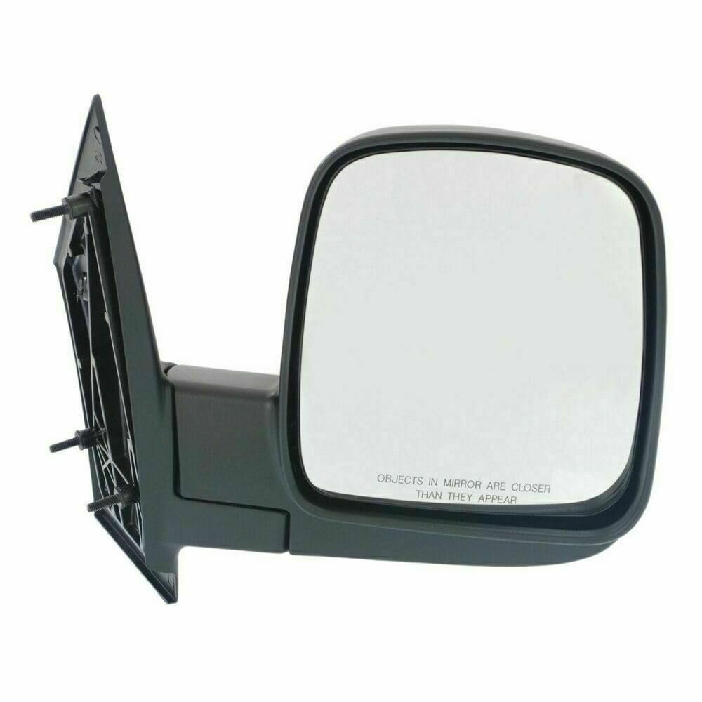 ATKMAXON 1pc Right Passenger Side Textured Black Manual Exterior Door Rear View Mirror for Chevy for Express 1500/2500/3500 2003-2007 for GMC - 15937996 GM1321284