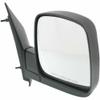 ATKMAXON 1pc Right Passenger Side Textured Black Manual Exterior Door Rear View Mirror for Chevy for Express 1500/2500/3500 2003-2007 for GMC - 15937996 GM1321284 view 3