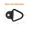 Jitrendo 4 Pcs Tie-Down Anchors, V-Ring Rings Trailers Hook,Truck Bed Hooks for Trailer Truck Pickups, Trailers and Warehouses view 2