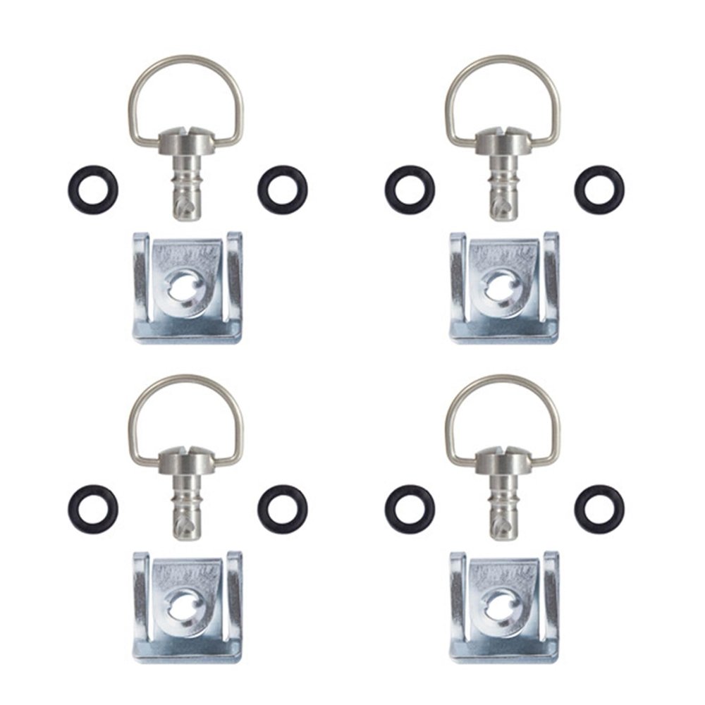 ROYALEAD Motorcycle Quick Releases Race Fasteners 1/4 Turn 14mm 19mm D-Rings Race Fairing Fastener Bolts Screws