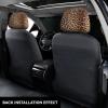 ayvcxui Realistic Leopard Print Car Headrest Covers 2 Pack Universal Car Accessories Car Seat Head Rest Protector for Cars SUV Truck view 4