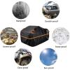 210D 4 Wheeler Cover Compatible with Arctic cat 550 Limited 2013-2015,ATV Cover Waterproof, All-Weather Quad Cover, Wind, dust,rain and Snowproof, Wish Storage Bag(Black Orange) view 4