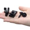 5/10Pcs Car U-Type Screw Base Fastener Clips License Plate Screw Base Nut Mounting Clip Rivets for Engine Bumper view 3